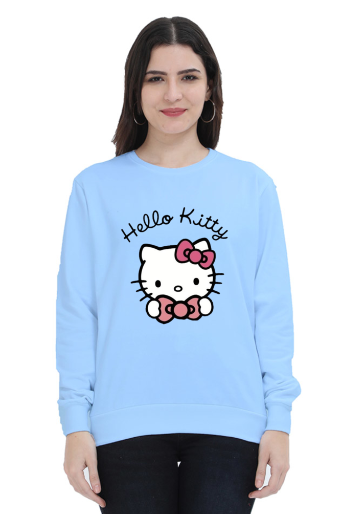 Unisex Sweatshirt | UH26 White S hello kitty