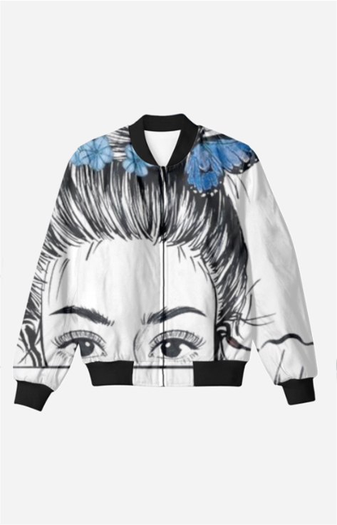 Unisex AOP Bomber Jacket | UA30 Black S