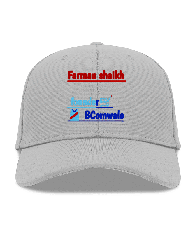 Unisex Baseball Ottoman Cap | BC50 Grey Standard -