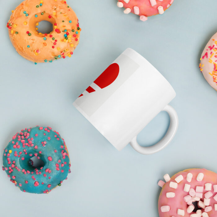 White glossy mug - Image 3