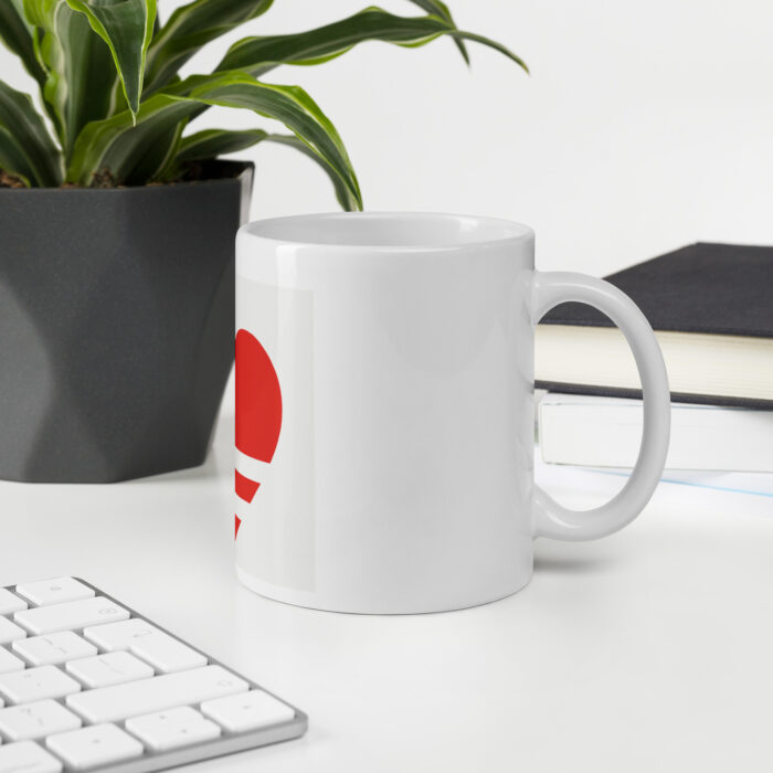 White glossy mug - Image 2