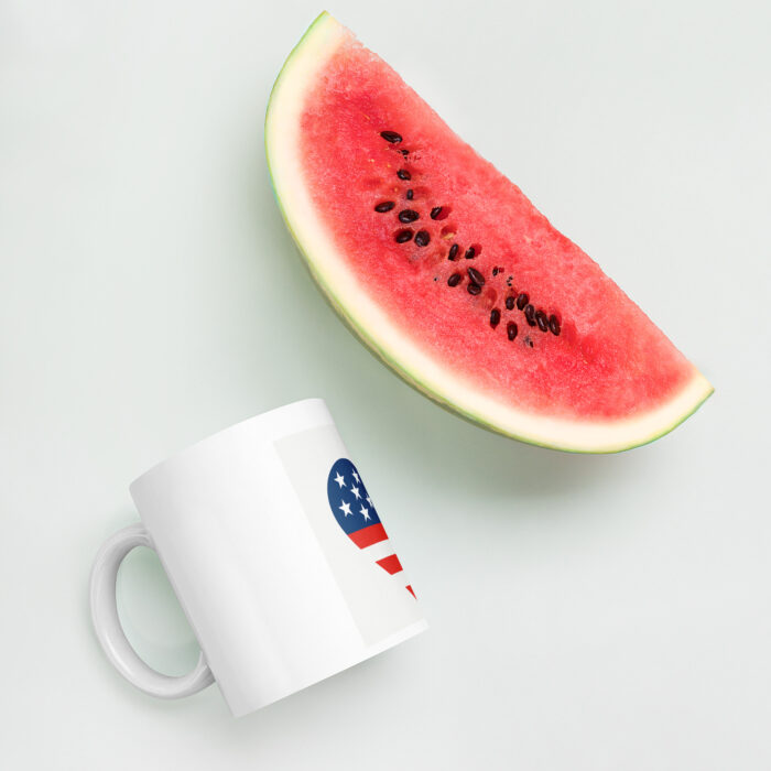 White glossy mug - Image 5